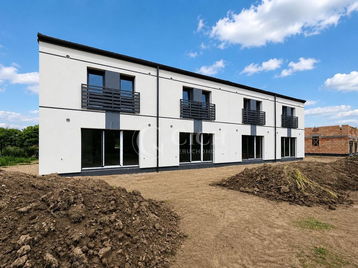 Nowe mieszkania z ogródkiem 83,27 m2 – segment środkowy