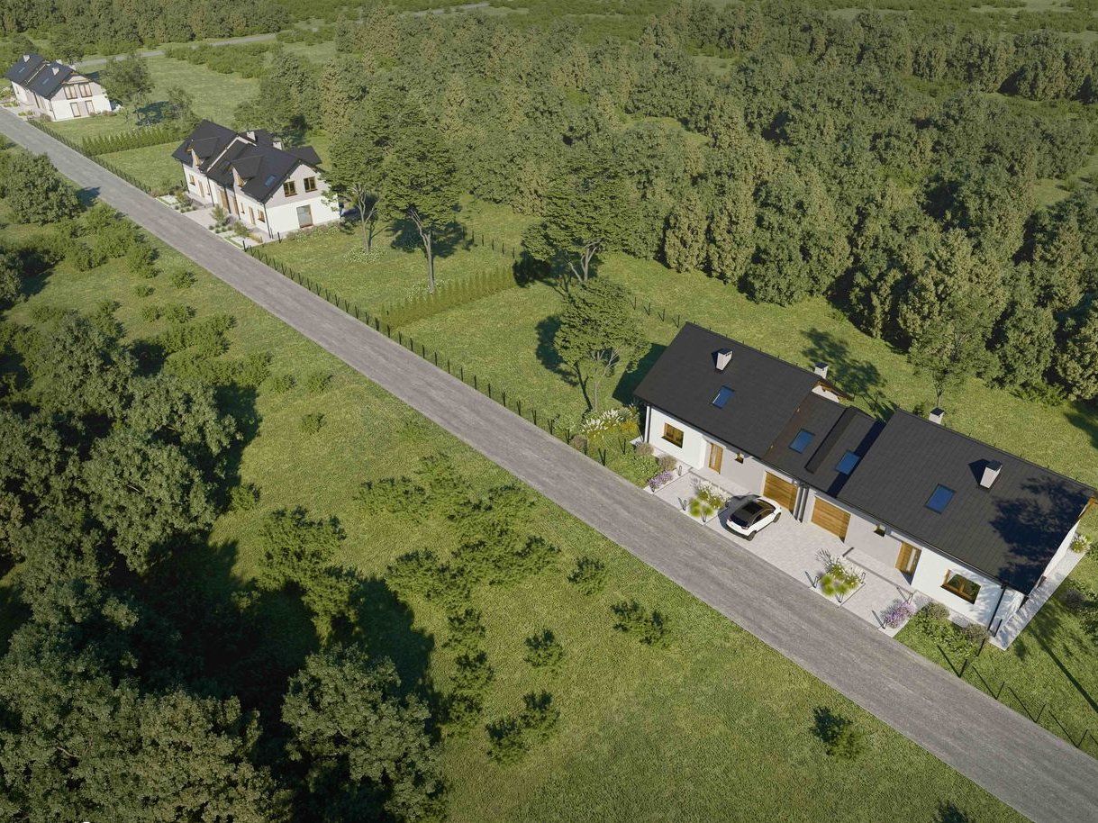 Domy na Brzegowej – Wille Brzegowa | nowy dom Kiełpin